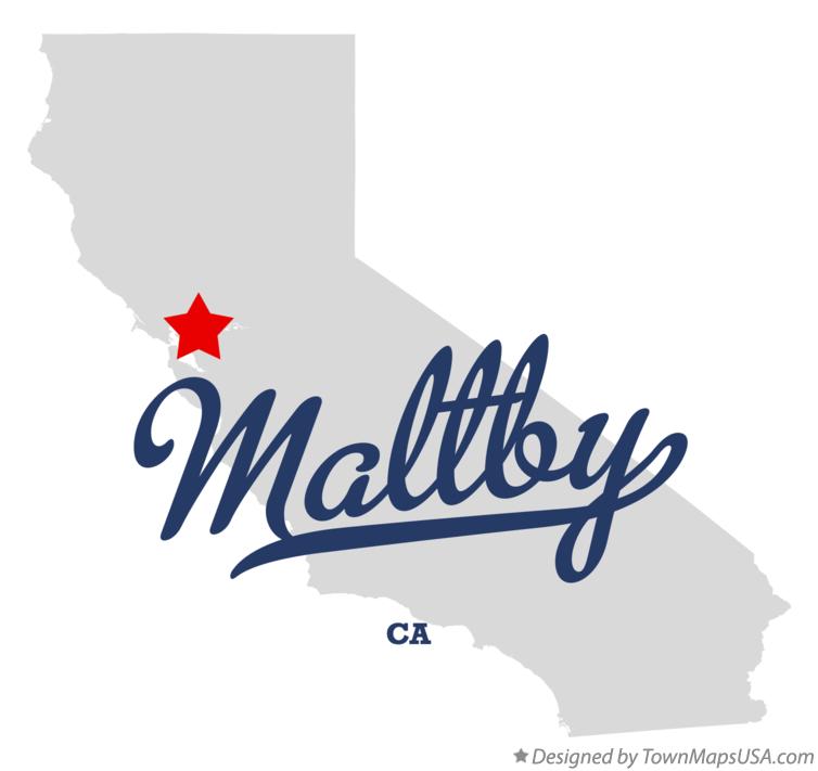 Map of Maltby, CA, California