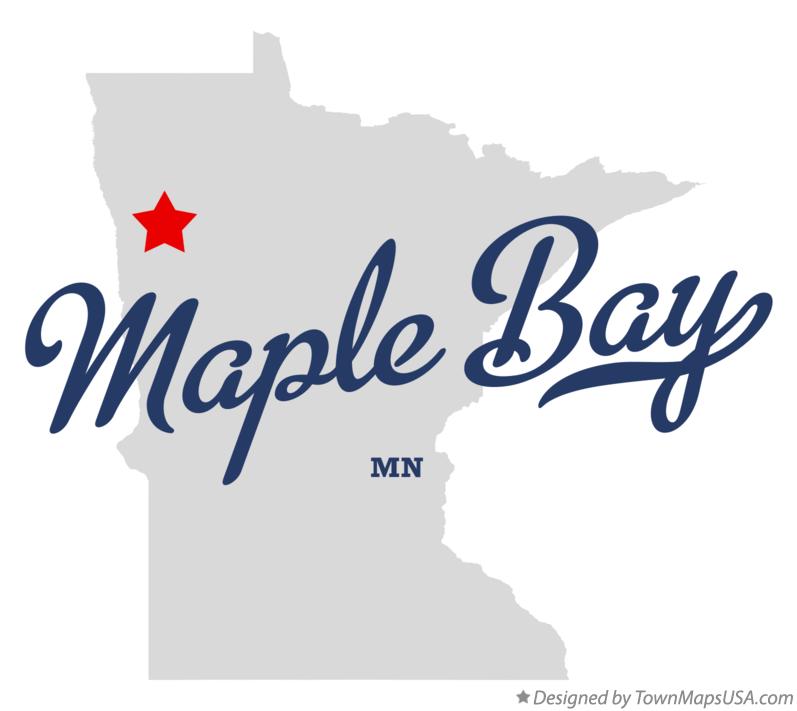 Map of Maple Bay, MN, Minnesota