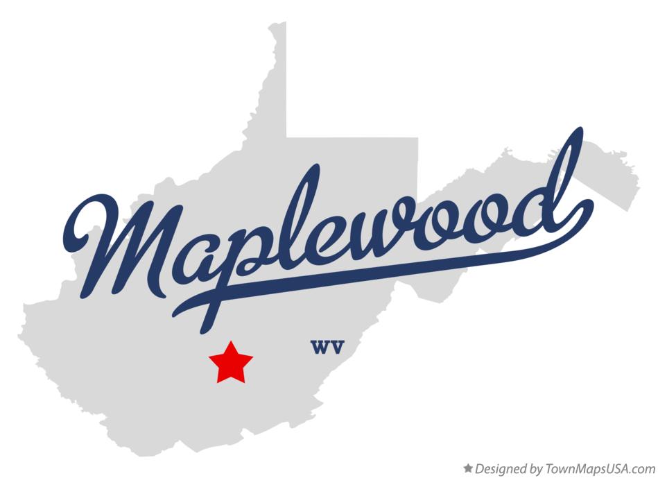 Map of Maplewood, WV, West Virginia