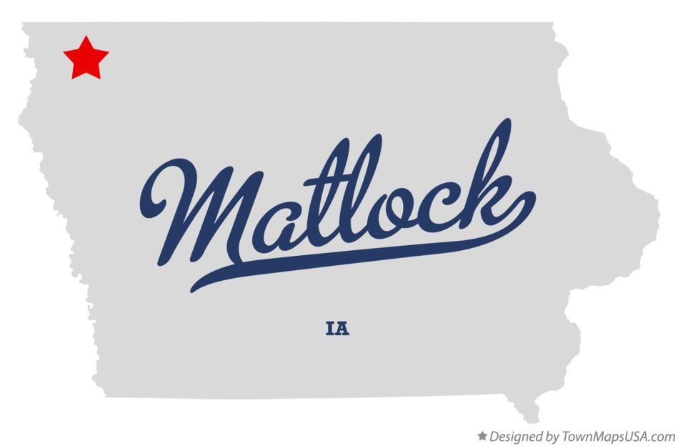 Map of Matlock, IA, Iowa