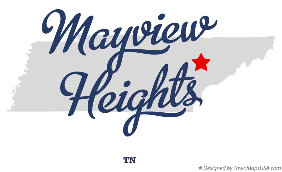 Map of Mayview Heights, TN, Tennessee