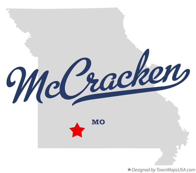 Map of McCracken, MO, Missouri