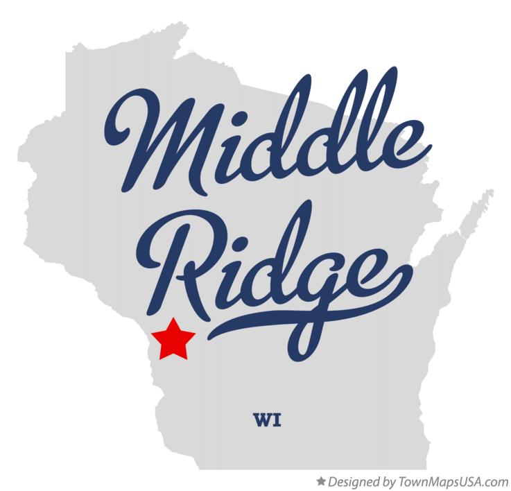 Map of Middle Ridge, WI, Wisconsin