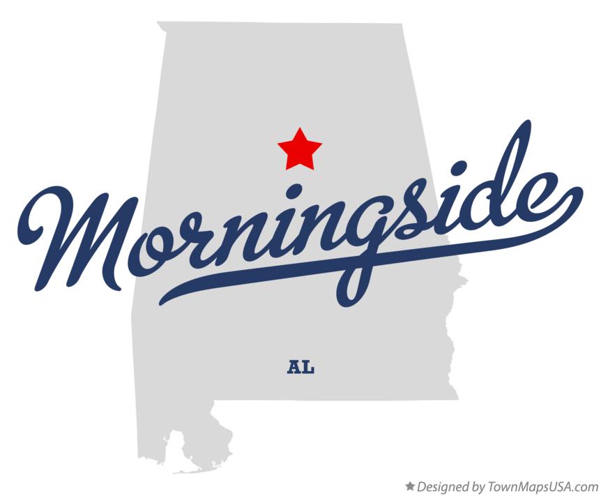 Map of Morningside, AL, Alabama