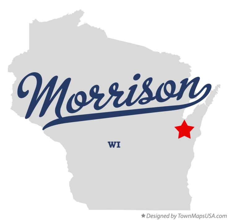 Map of Morrison, WI, Wisconsin
