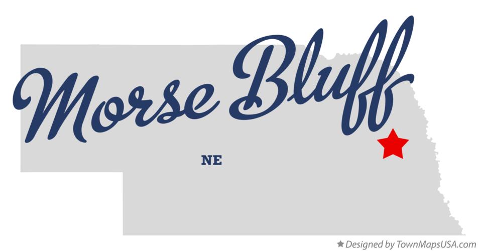Map of Morse Bluff, NE, Nebraska