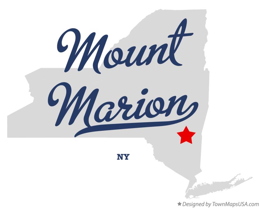 Map of Mount Marion, NY, New York