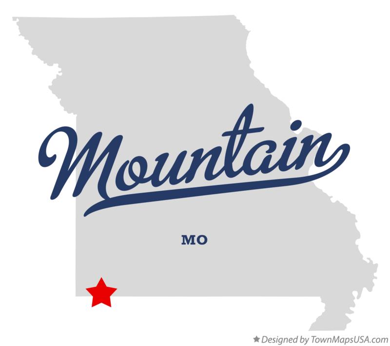Map of Mountain, MO, Missouri