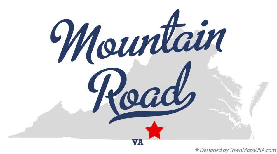 Map of Mountain Road, VA, Virginia