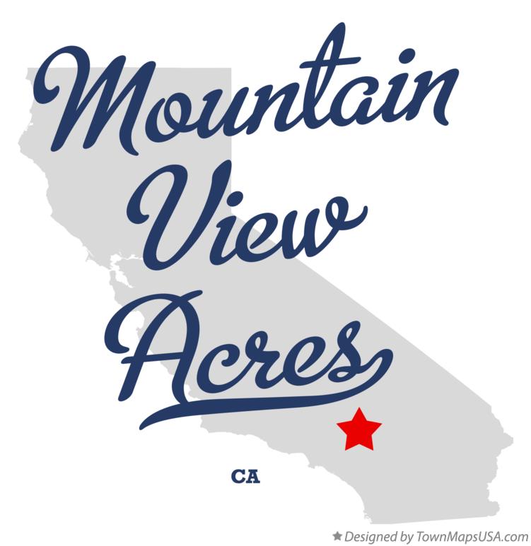 Map of Mountain View Acres, CA, California
