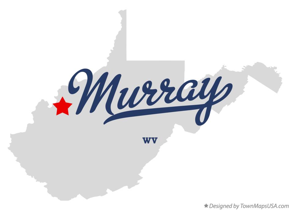 Map of Murray, WV, West Virginia