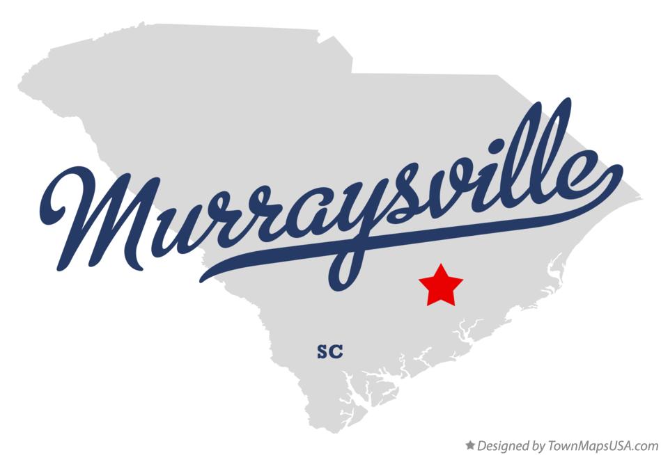 Map of Murraysville, SC, South Carolina