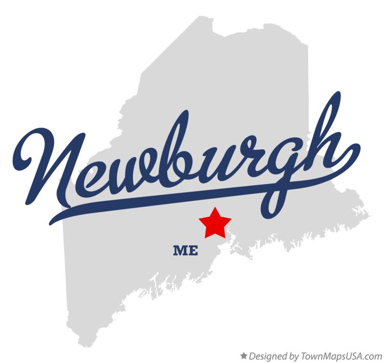Map of Newburgh, ME, Maine