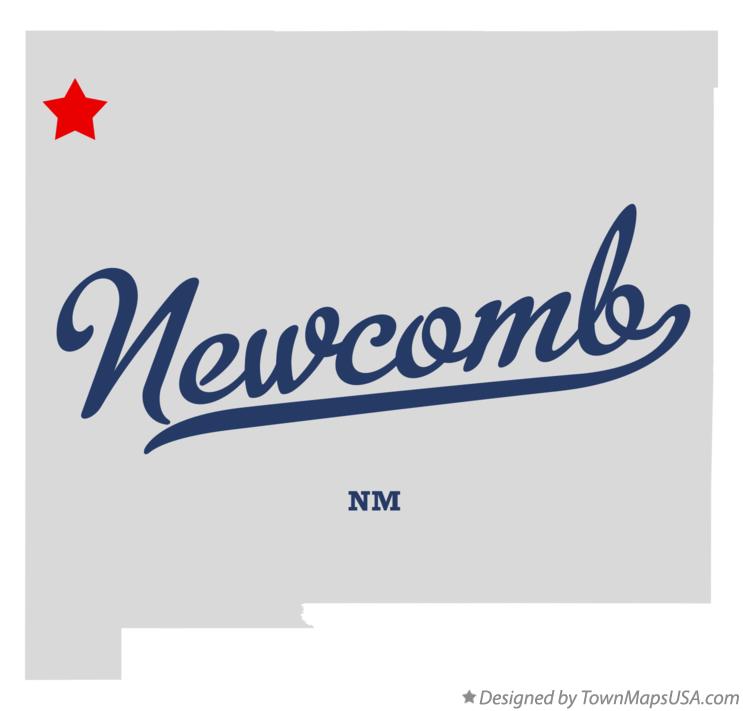 Map of NM, New Mexico