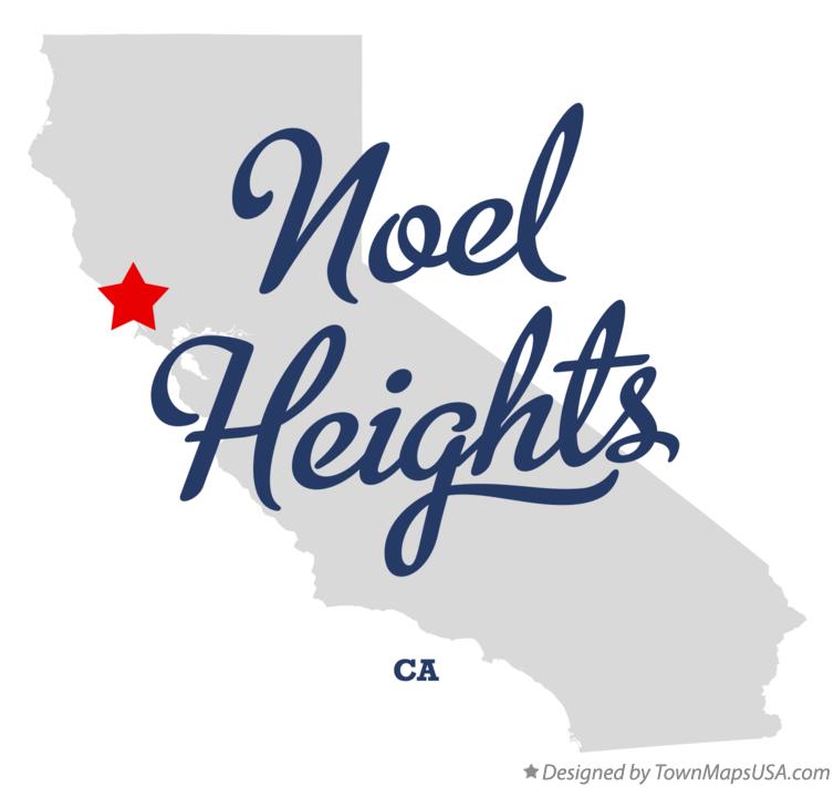 Map of Noel Heights, CA, California