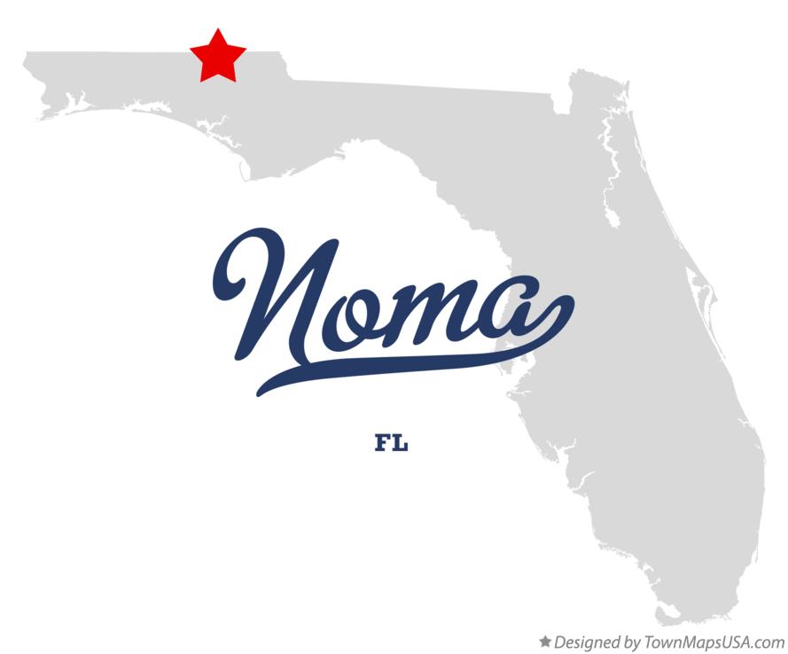 Map of Noma, FL, Florida