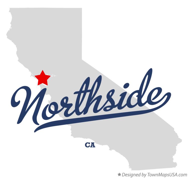Map of Northside, CA, California