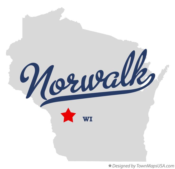 Map of Norwalk, WI, Wisconsin