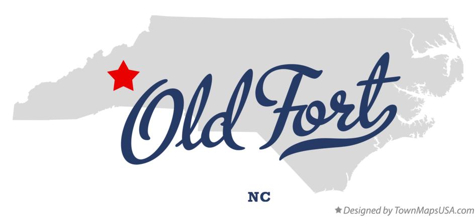 Old Fort North Carolina Map Map Of Old Fort, Nc, North Carolina