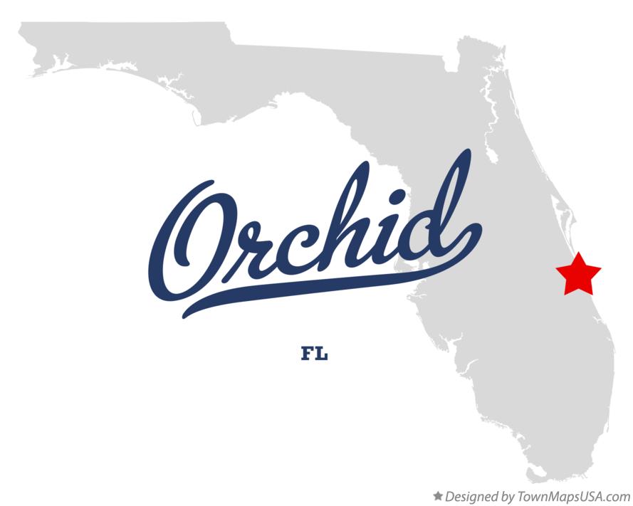 Map of Orchid, FL, Florida