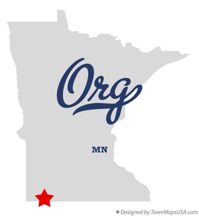 Map of Org, MN, Minnesota