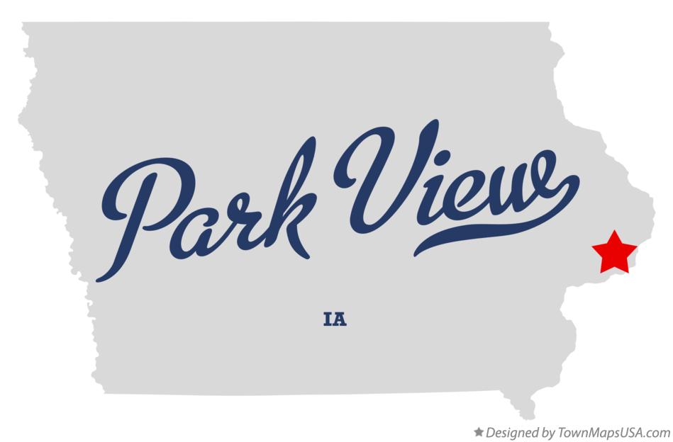 Map of Park View, IA, Iowa