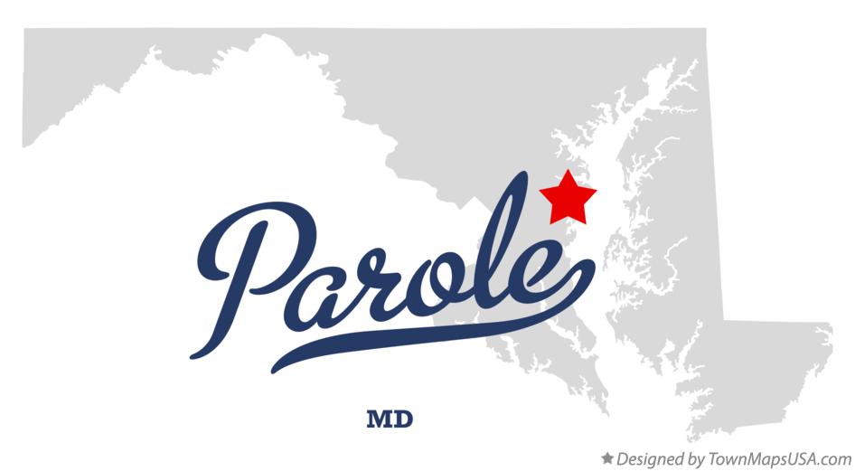 Map of Parole, MD, Maryland