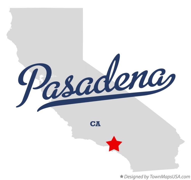 Map Of California Pasadena Rosa Wandie
