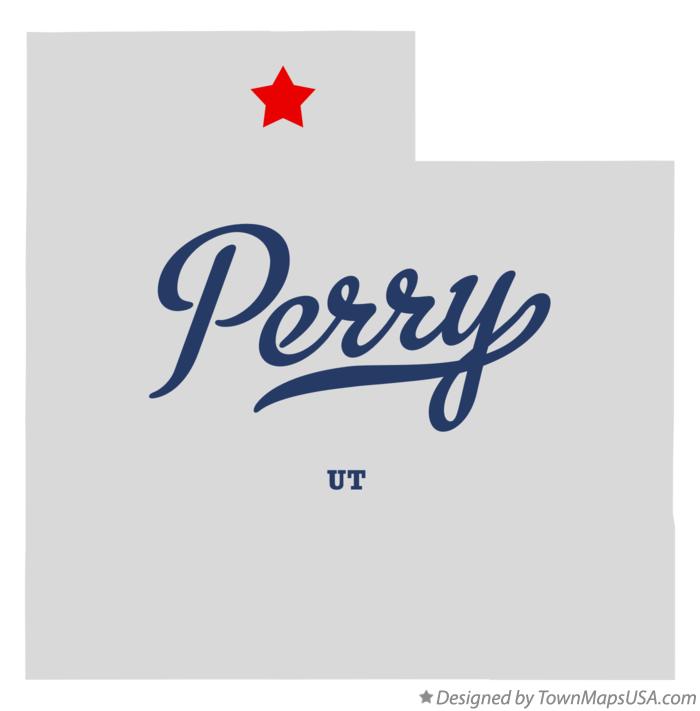 Map of Perry, UT, Utah