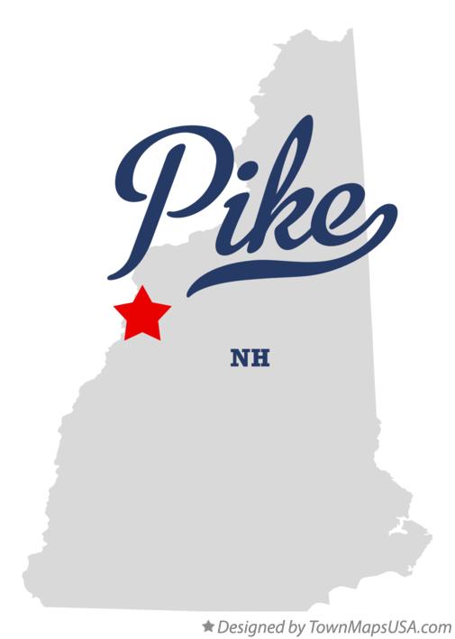 Map of Pike, NH, New Hampshire