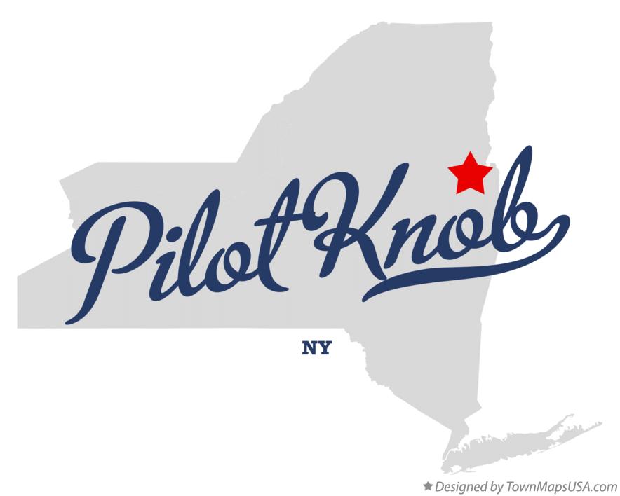 Map of Pilot Knob, NY, New York