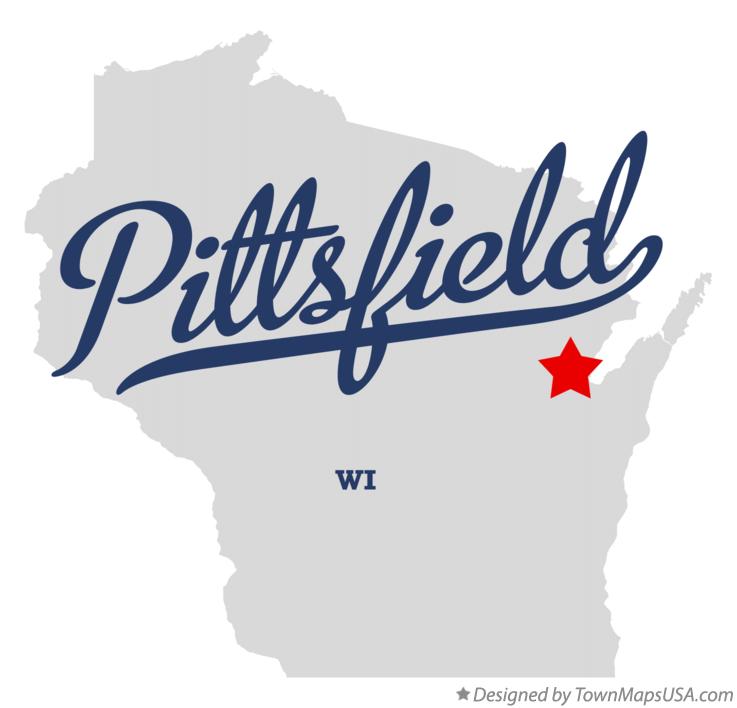 Map of Pittsfield, WI, Wisconsin