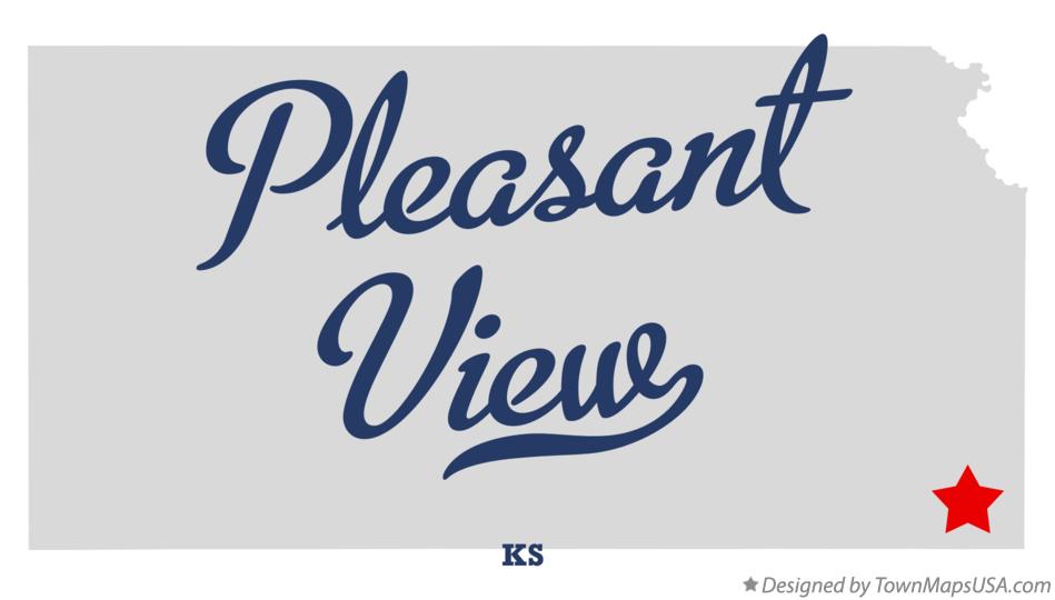Map of Pleasant View, KS, Kansas