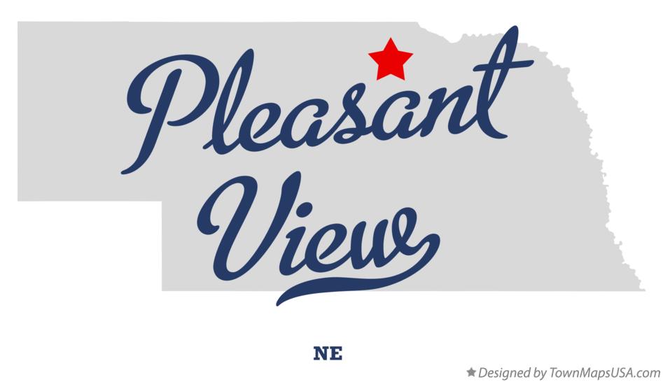 Map of Pleasant View, NE, Nebraska