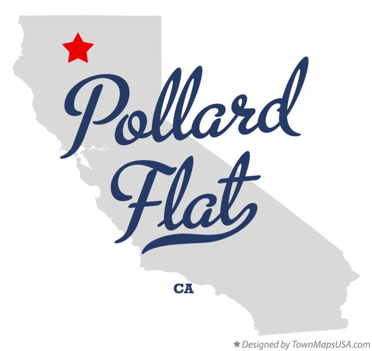 Map of Pollard Flat, CA, California