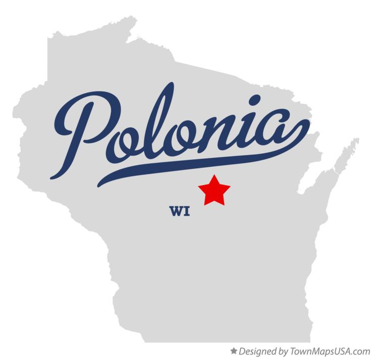 Map of Polonia, WI, Wisconsin