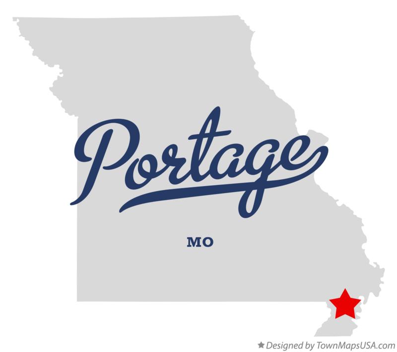 Map of Portage, MO, Missouri