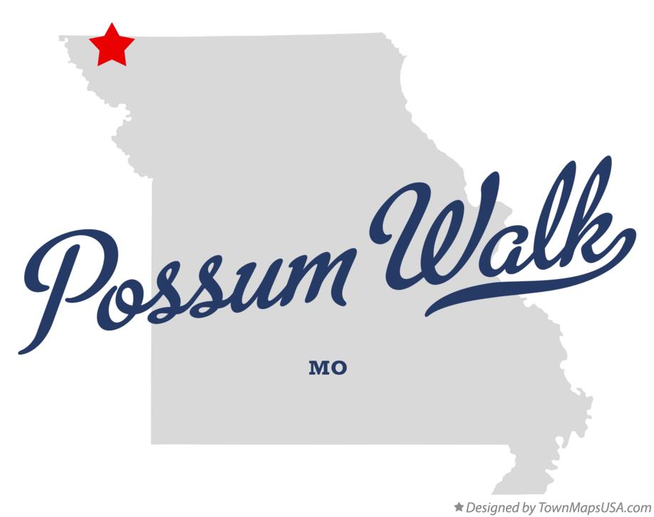 Map of Possum Walk, MO, Missouri