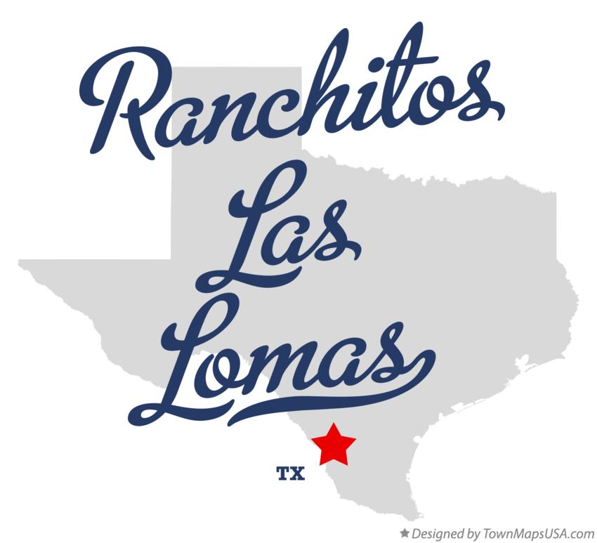 Map of Ranchitos Las Lomas, TX, Texas