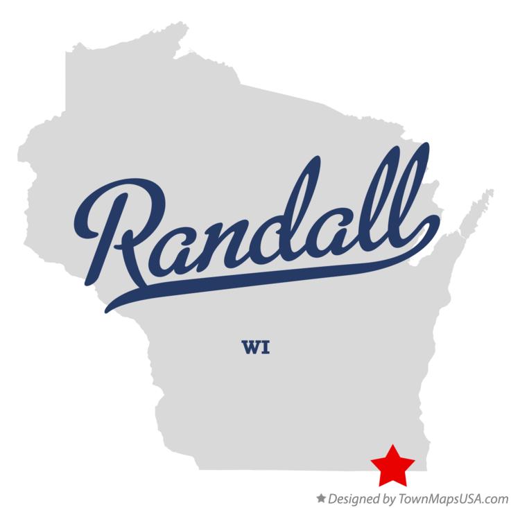 Map of Randall, WI, Wisconsin
