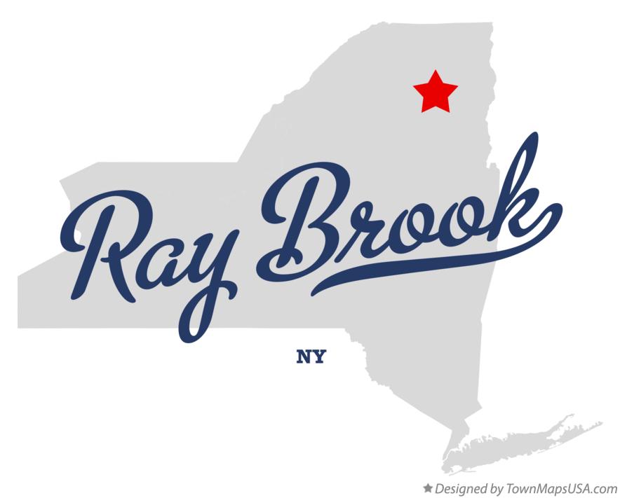 Map of Ray Brook, NY, New York