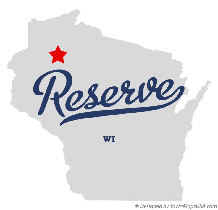 Map of Reserve, WI, Wisconsin