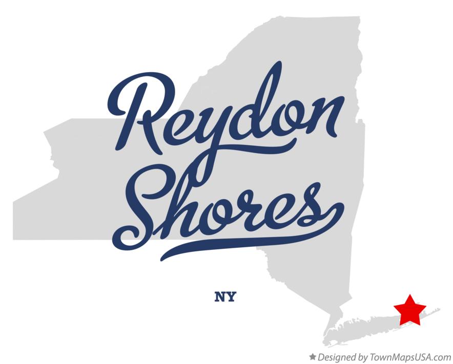 Map of Reydon Shores, NY, New York