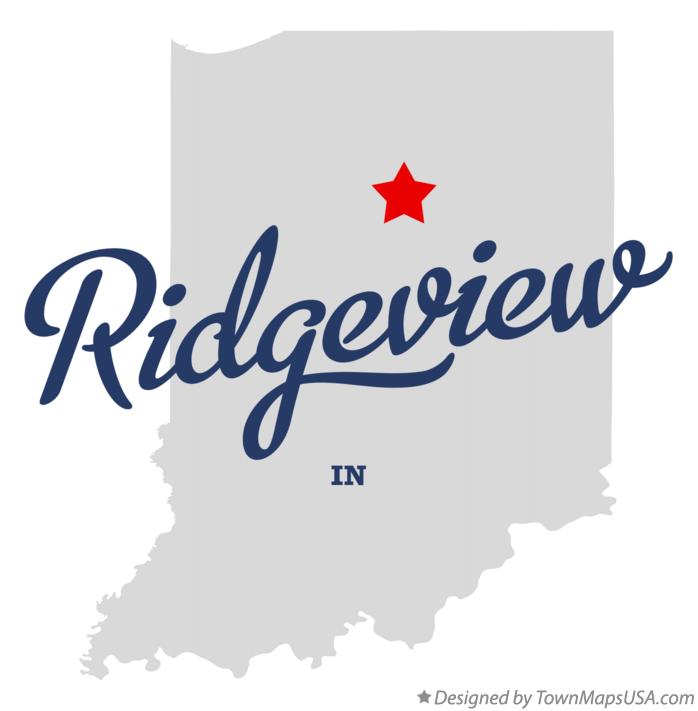 Map of Ridgeview, IN, Indiana