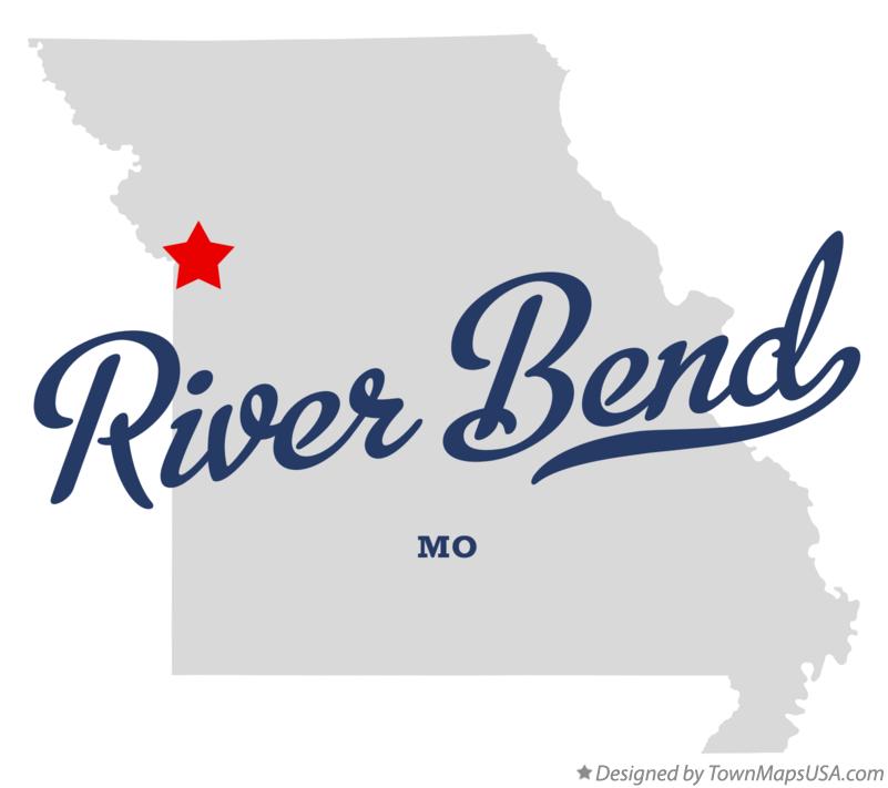 Map of River Bend, MO, Missouri