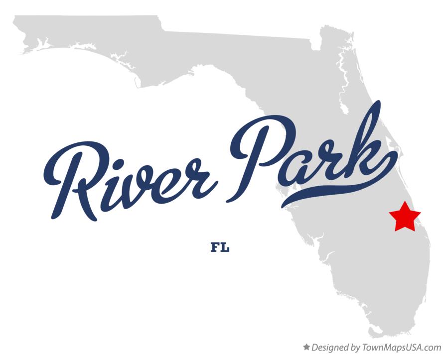Map of River Park, FL, Florida