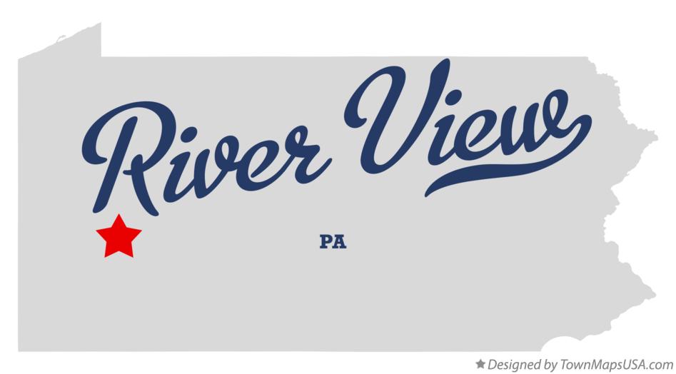 Map of River View, PA, Pennsylvania