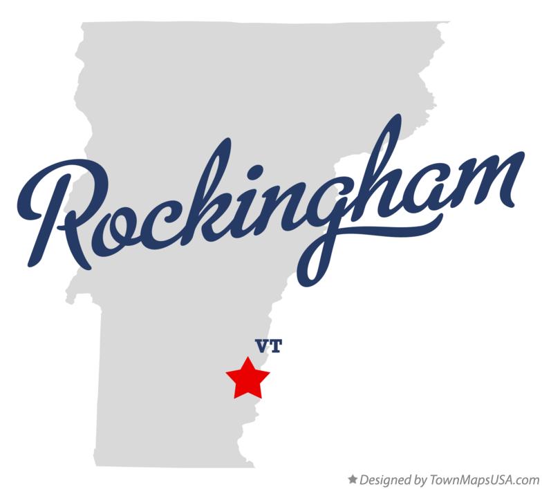 Map of Rockingham, VT, Vermont