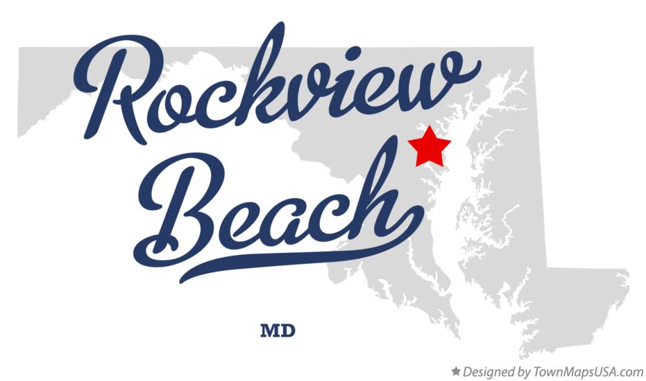 Map of Rockview Beach, MD, Maryland