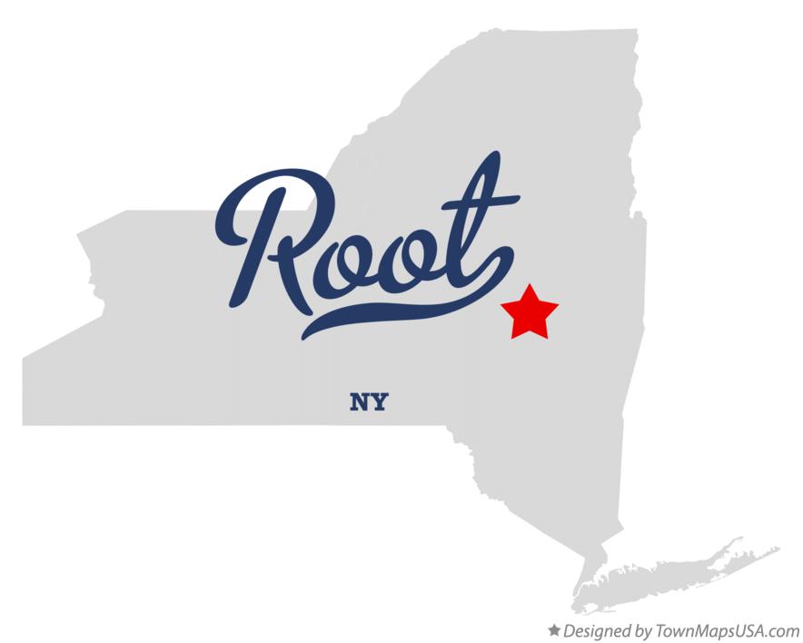 Map of Root, NY, New York